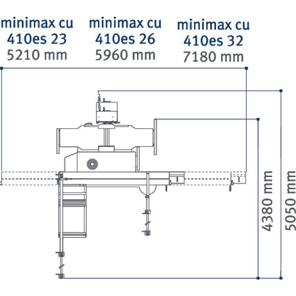 minimax cu 410es F 32 TERSA Lagerausstattung
